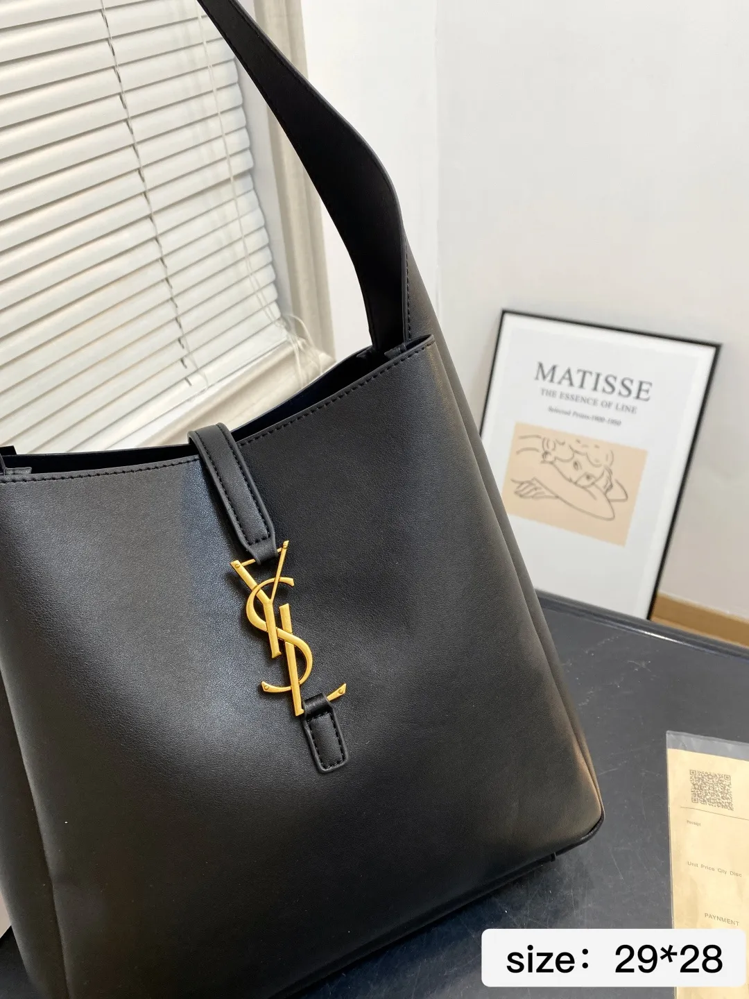 🅿️💰145 配折叠盒 尺寸29*28 圣罗兰 ysl hobo托特包 出行必备单品 超大容量哦！ 2269