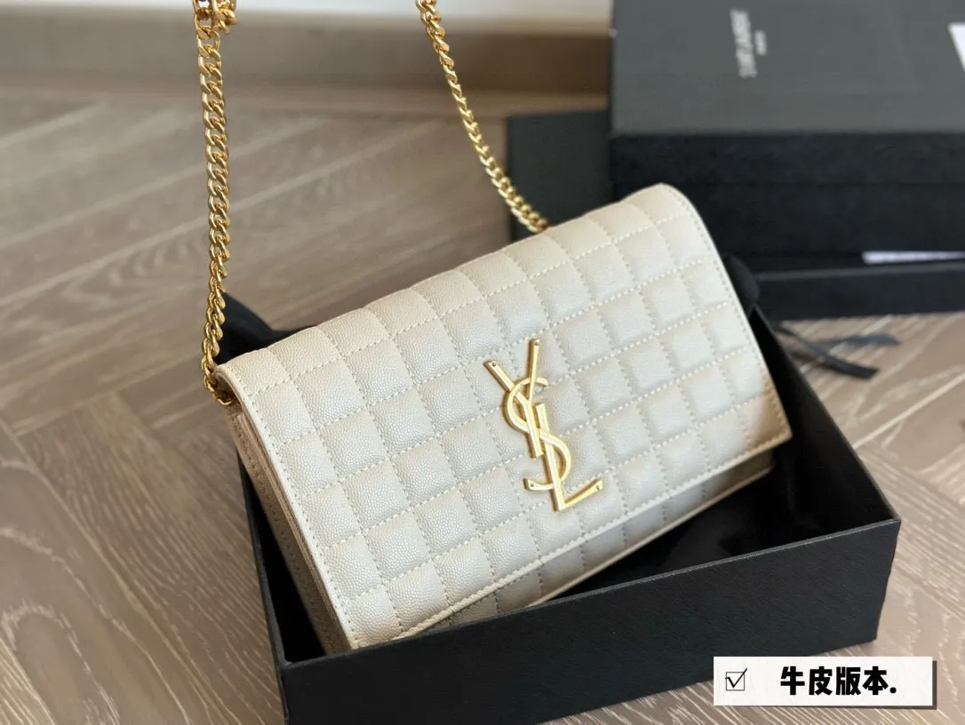 💰160 牛皮配盒 size：23*13cm 圣罗兰YSL鱼子酱信封包 cassandre 信封包 经典包包推荐哦！ 手拿 肩背都好看哦 超精致 细节完美！