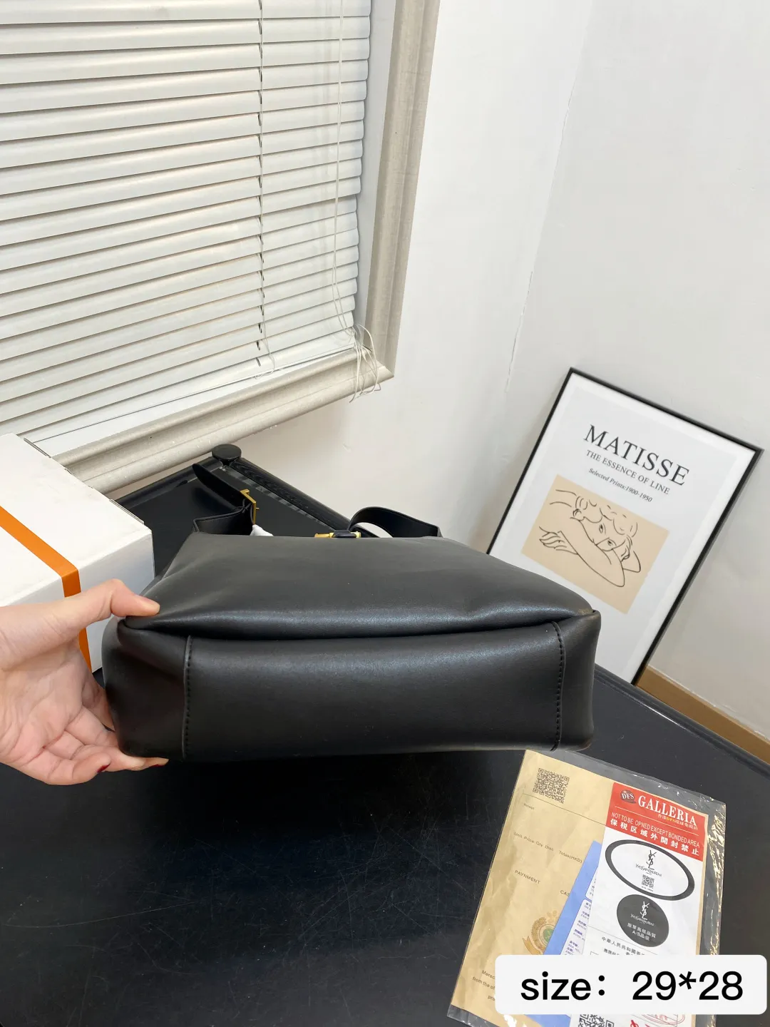 🅿️💰145 配折叠盒 尺寸29*28 圣罗兰 ysl hobo托特包 出行必备单品 超大容量哦! 2269