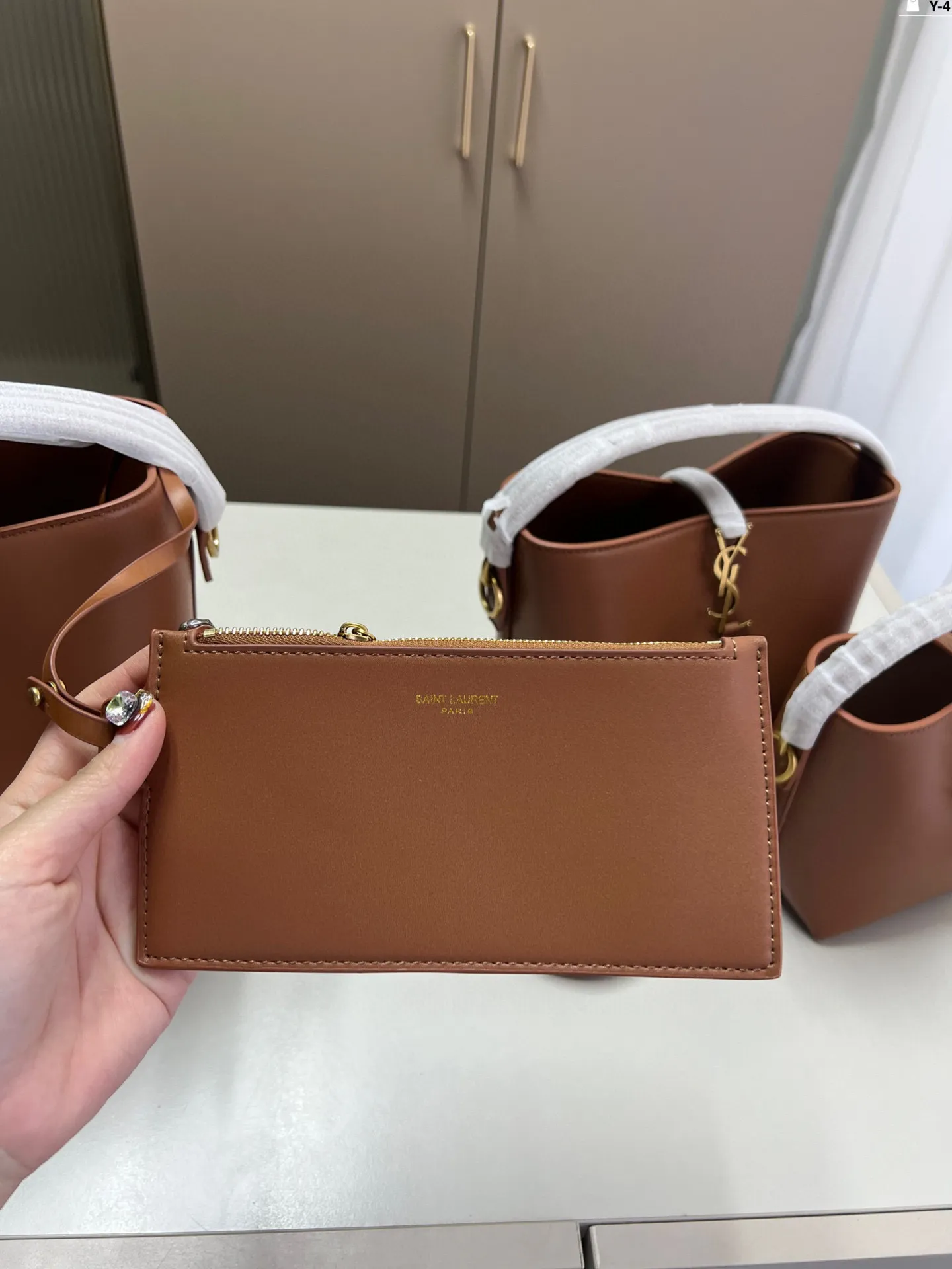 大💰p145 大号配零钱包 中号小号不配 YSL圣罗兰 Hobo水桶包 舒适与精致并存 Y-4尺寸25&times;25/20&times;20/15&times;15折叠盒