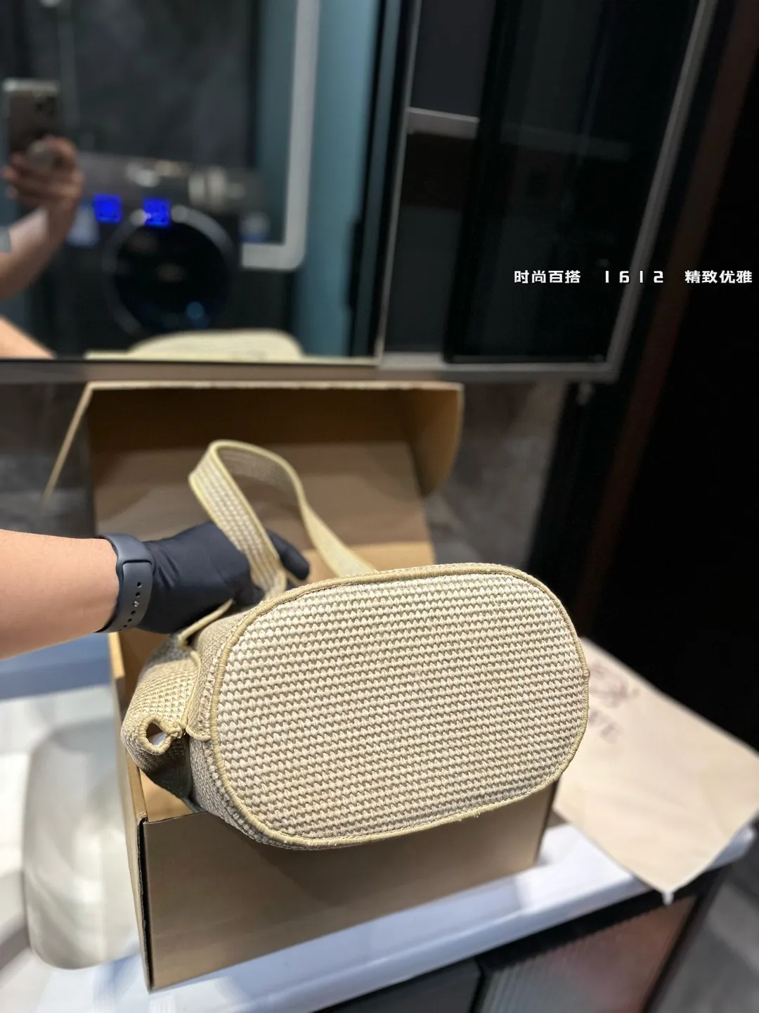 ❤️P145❤️ 罗意威 草编大象包 新款夏季草编购物袋菜篮子包 夏天怎么可以没有美丽草编~尺寸24.20