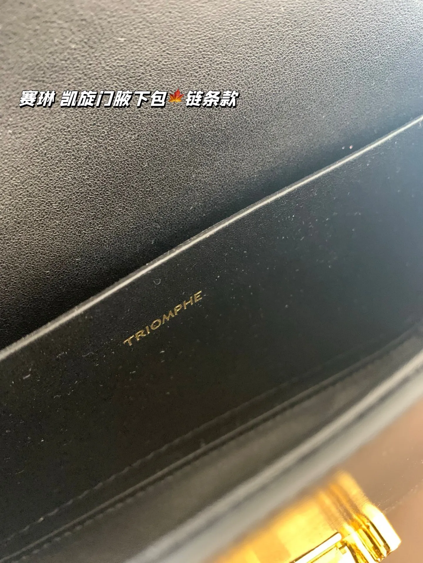 P140 赛琳 凯旋门腋下包（链条款） Celine满足日常所有需求 简直能装下整个世界 尺寸20*12折叠盒