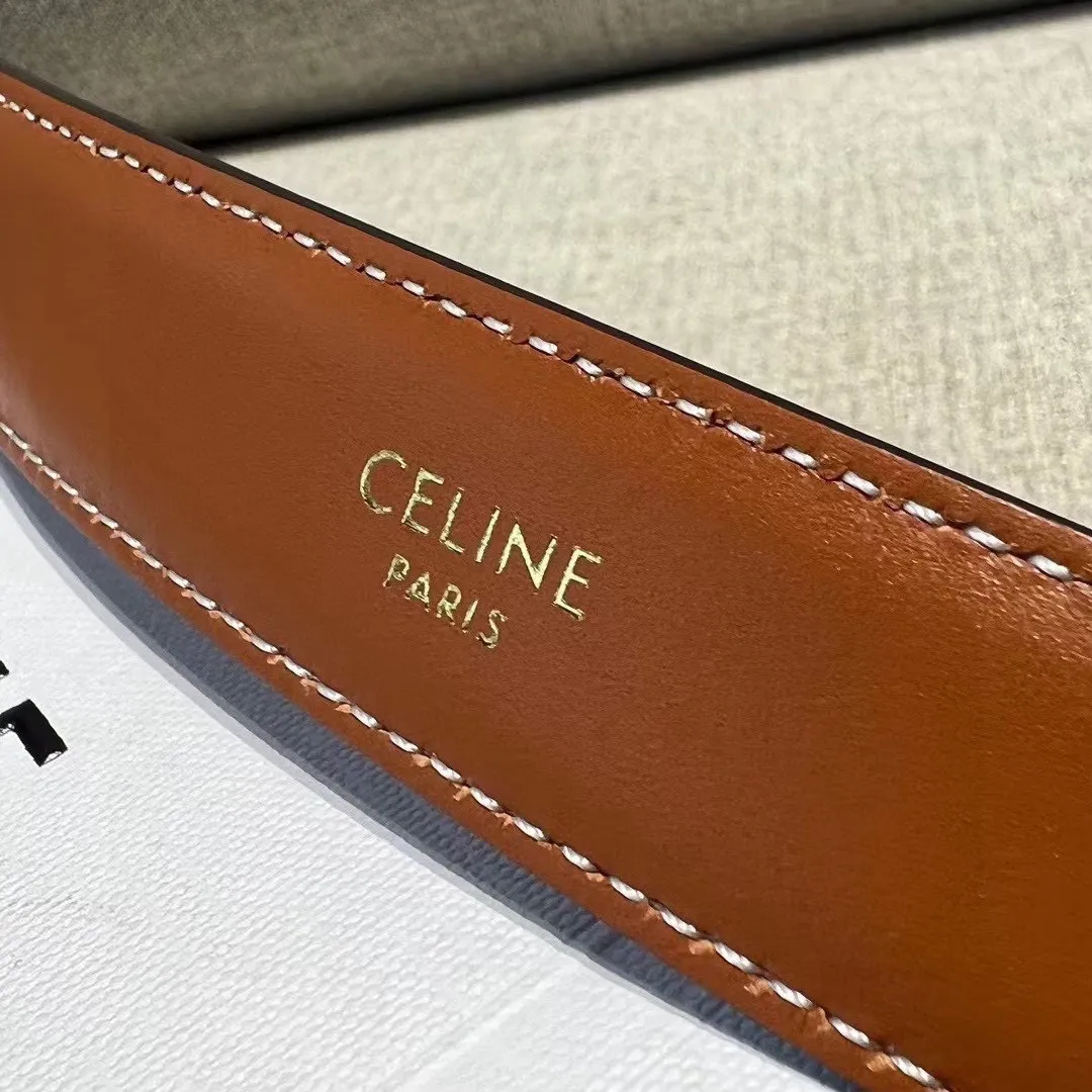 P90 顶级原厂正品级别,非市场普通品质,超火赛琳celine20上凯旋门腰带2.5mm精品 顶级进口制作,手感柔软细腻,上身效果超级好看