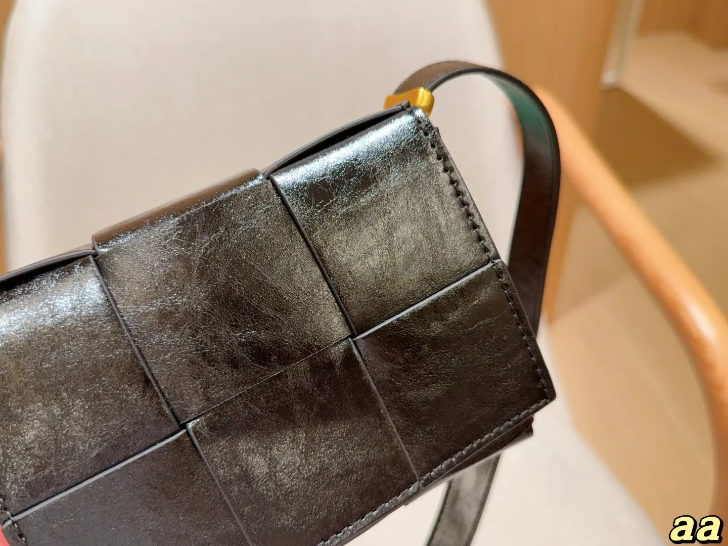 💰145 Bv蝶葆家 mini编织包6格小方包~单肩斜挎包~ 尺寸18×12×6 礼盒包装🎁