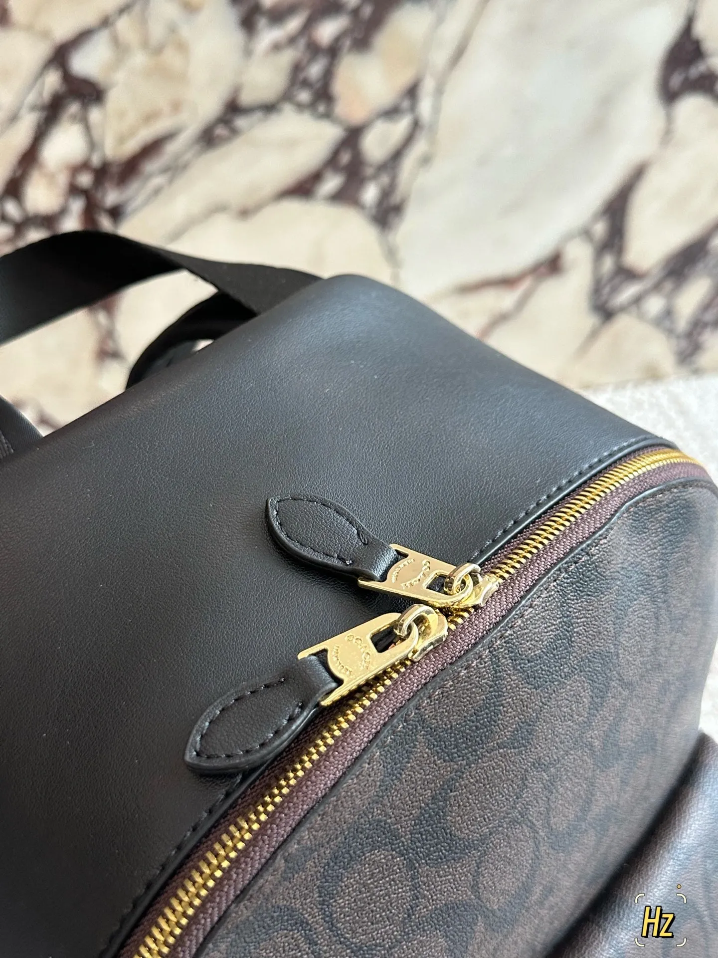 💰180 size:32*41cm C家 双肩包 双拉链/双隔层! 最经典实用的一款男士双肩包 强烈推荐! ⚠️小长假需要一个它! 搜索🔍coach 双肩包