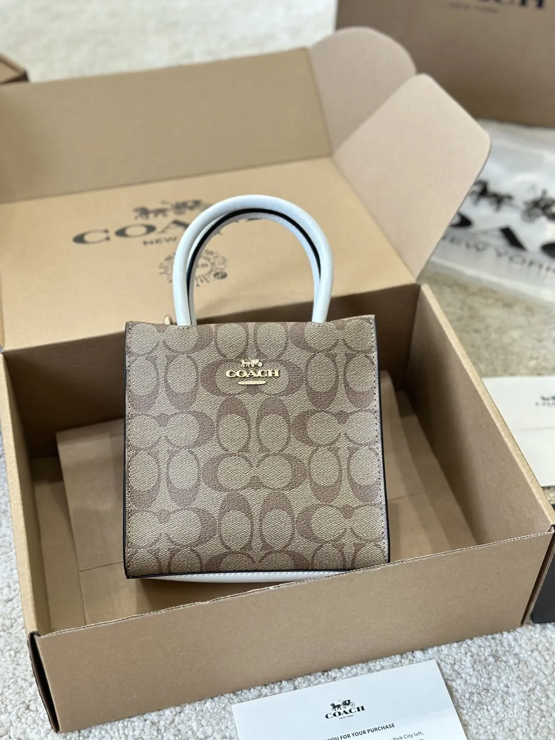 复刻版 牛皮 p160 COACH |琴谱包 Minically Minically 真的是好看又平价的琴谱包!妥妥的 Celine 平替 有多火也不想再多过赘述 这个最经典的卡其logo居然很少人po图!!! 颜值真的很高呀 感觉这个颜色会比深色来说,各个季节都适合,又抗造又百搭 手提,斜背都挺好看的,容量也是可以放下手机,钱包 充电宝的 Q蔻驰 COACH 蔻驰女包 CALLY系列 单肩包手拎包斜挎包 尺寸16.5 17cm