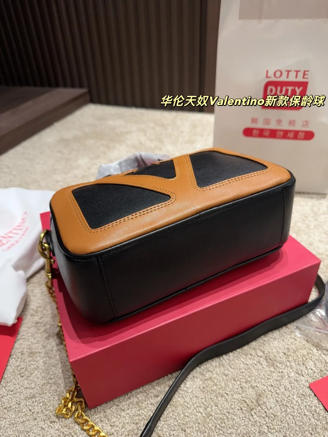 P190配盒⚠️尺寸23.16 华伦天奴Valentino新款保龄球