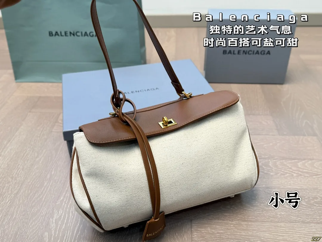 &yen;175/&yen;170配盒 Balenciaga巴黎世家新款 任何风格都可轻松驾驭 适合日常 旅游 出行 集美必备 尺寸：36 24/30 20