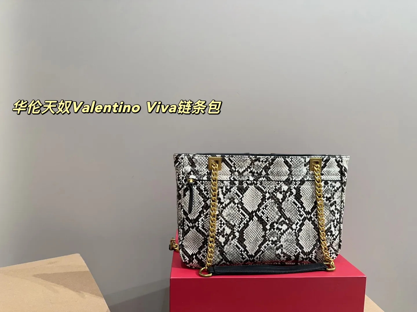 P205配盒⚠️尺寸26.19 华伦天奴Valentino Viva链条包