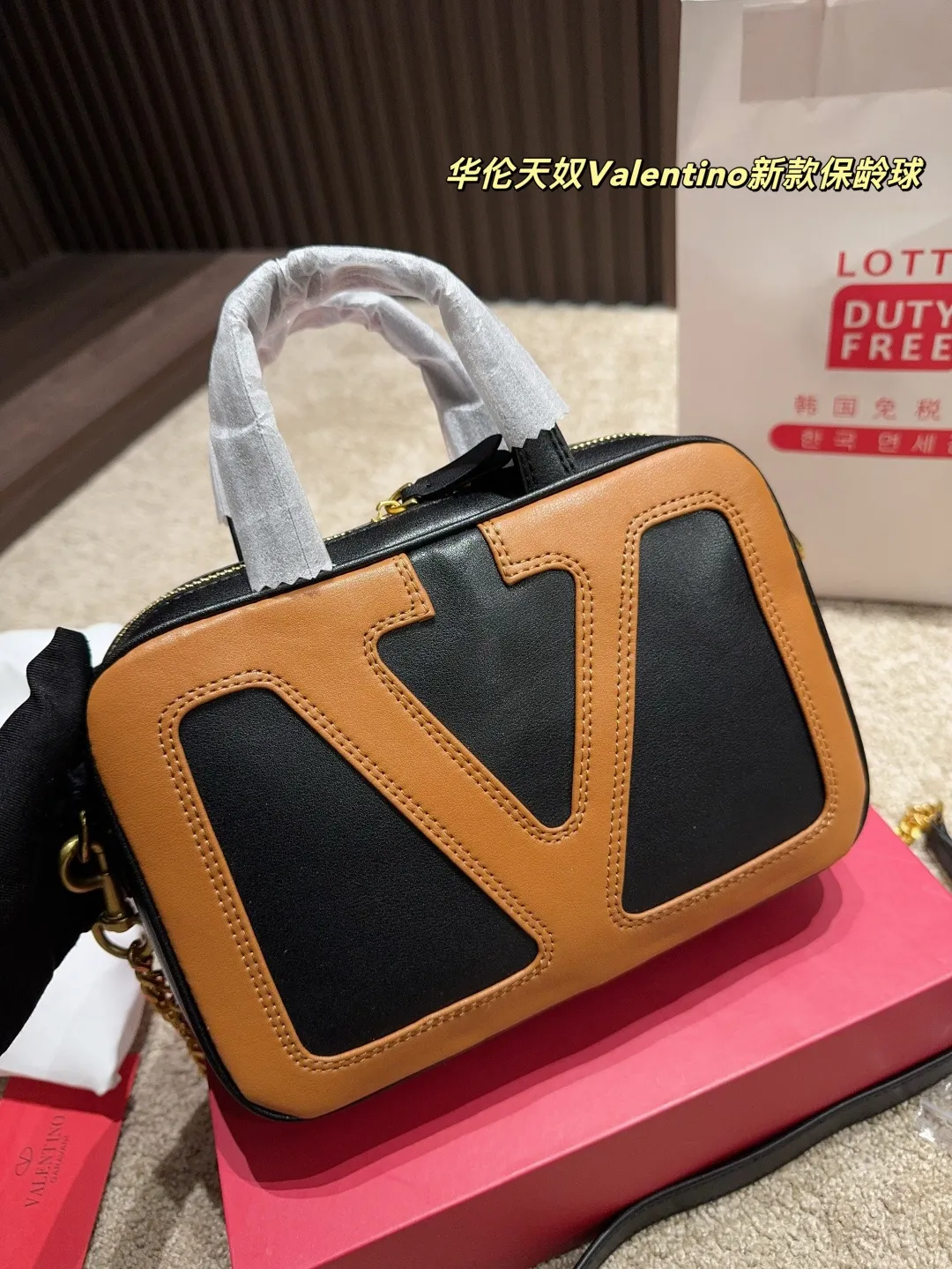 P190配盒⚠️尺寸23.16 华伦天奴Valentino新款保龄球