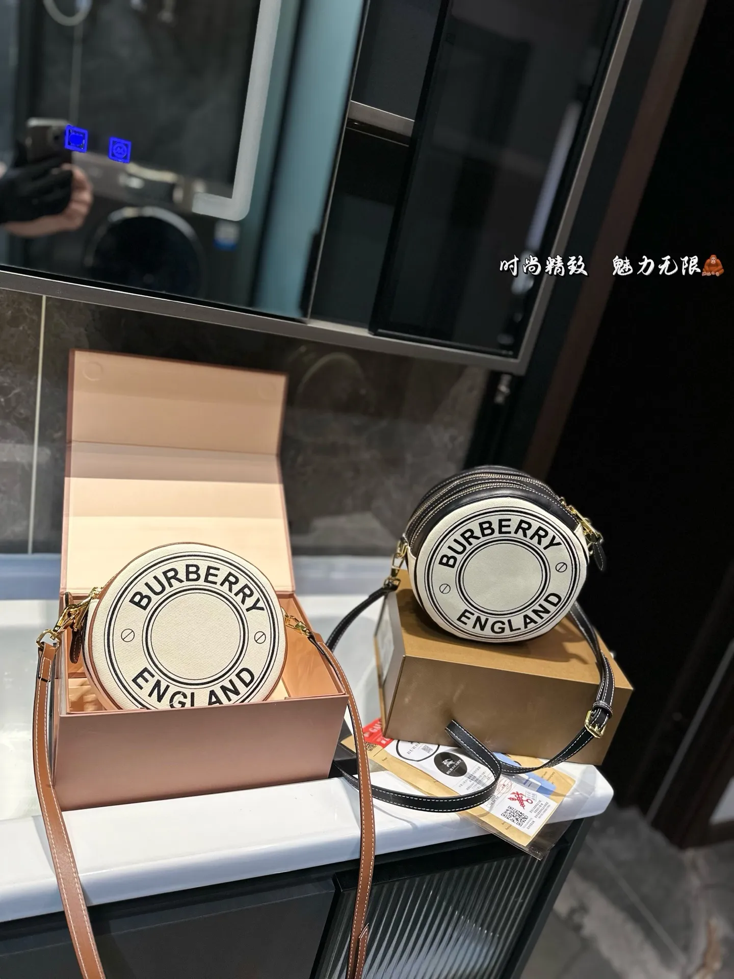 ❤️P130（礼盒包装）❤️ Burberry TB包新品 高品质哦！size：18