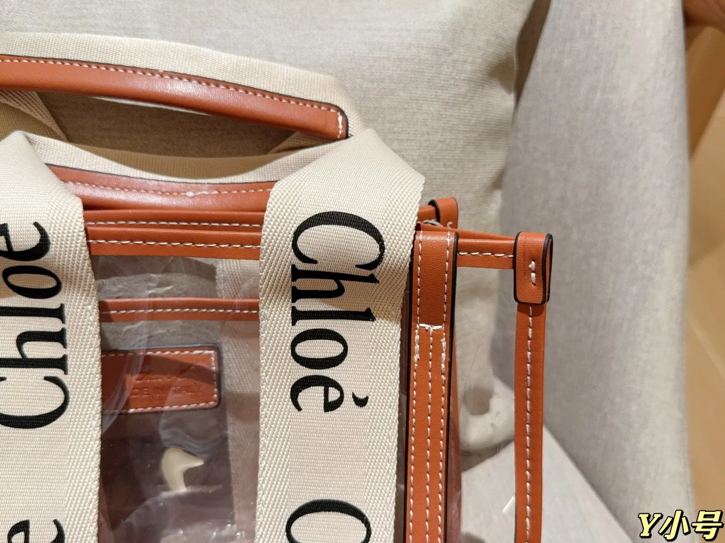 💰105 小号无盒 Chloe/克洛伊/蔻依 新品托特包购物袋tote 尺寸28cm
