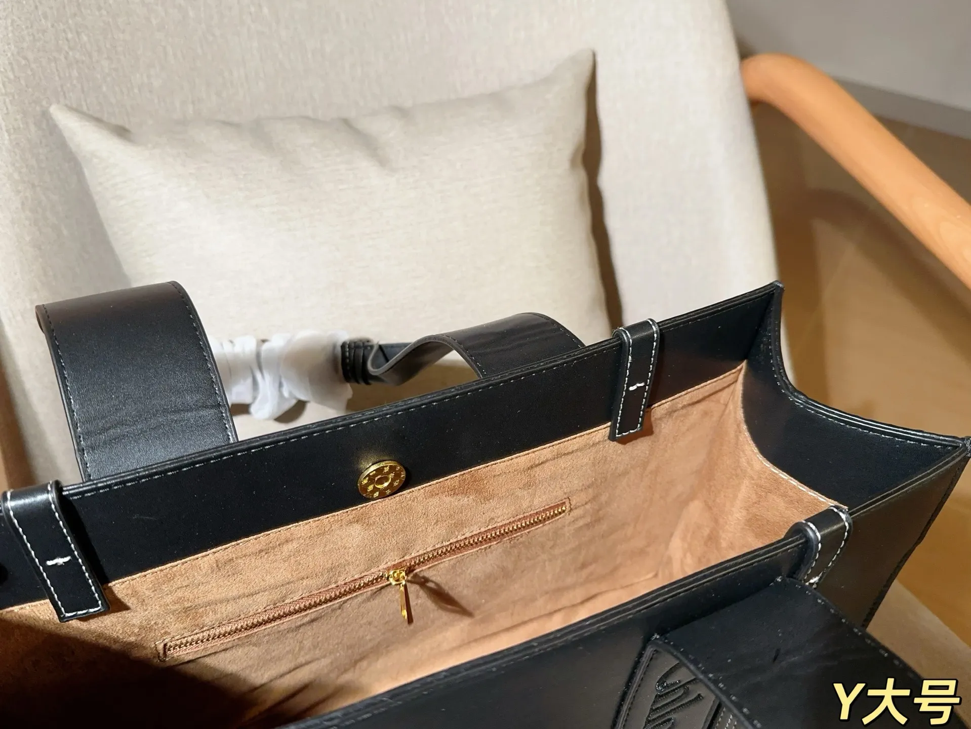 💰130 无盒大号 克洛伊Chloe蔻依 ss25新款woody托特包tote 尺寸37&times;25&times;13