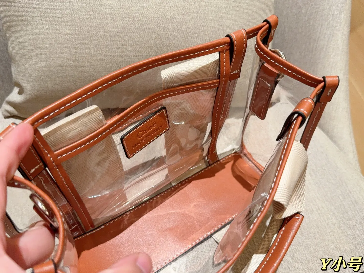 💰105 小号无盒 Chloe/克洛伊/蔻依 新品托特包购物袋tote 尺寸28cm