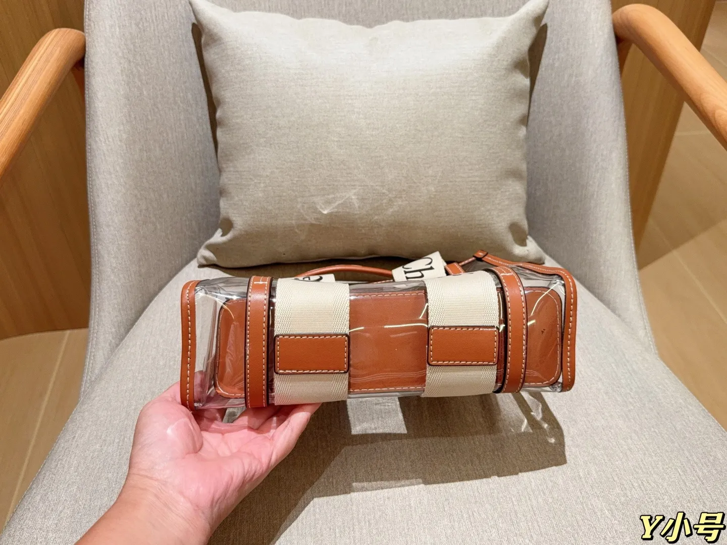 💰105 小号无盒 Chloe/克洛伊/蔻依 新品托特包购物袋tote 尺寸28cm