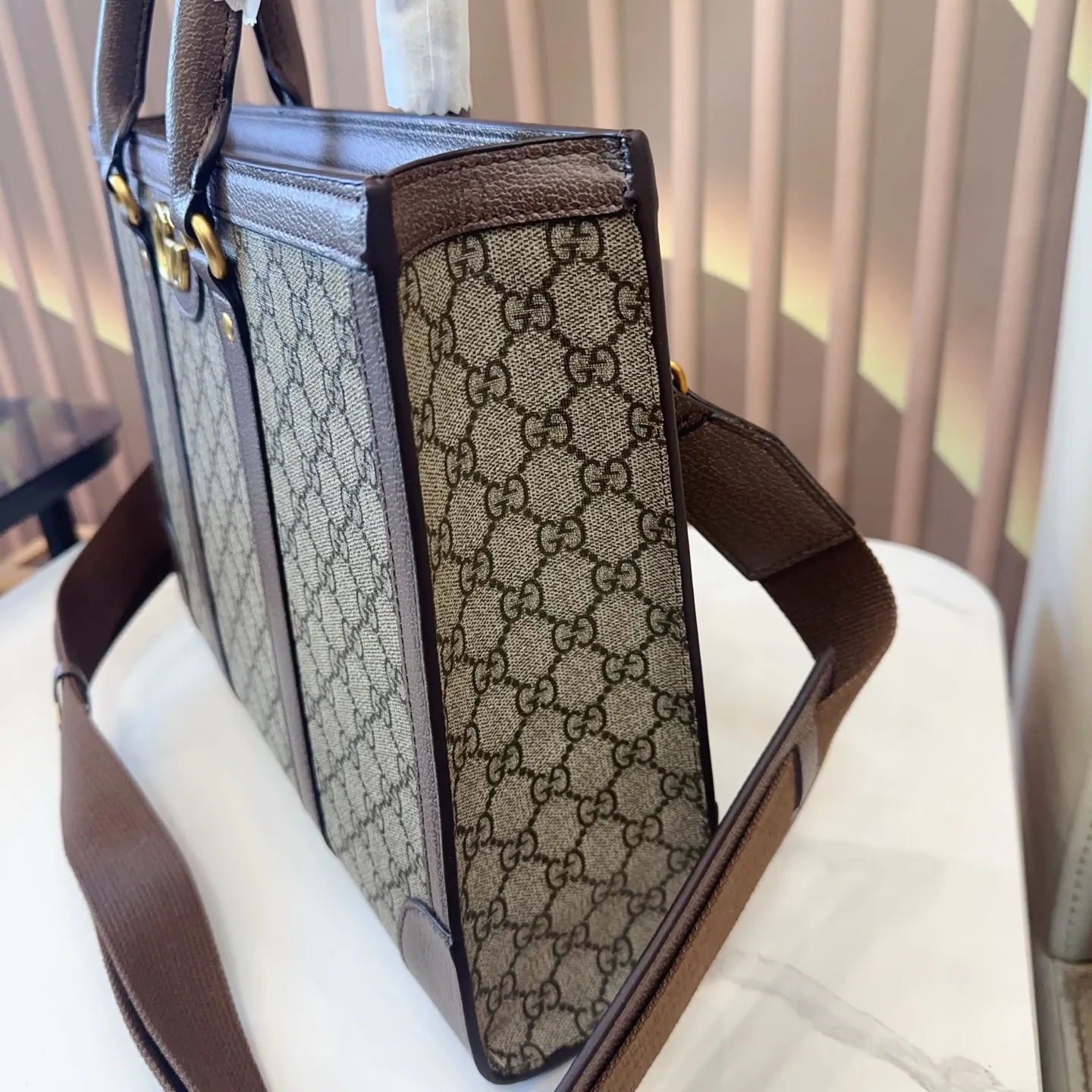 p305 酷奇Gucci公文包💼 适合上班族 出差必备 商务风 超高性价比男包 尺寸38 27gy