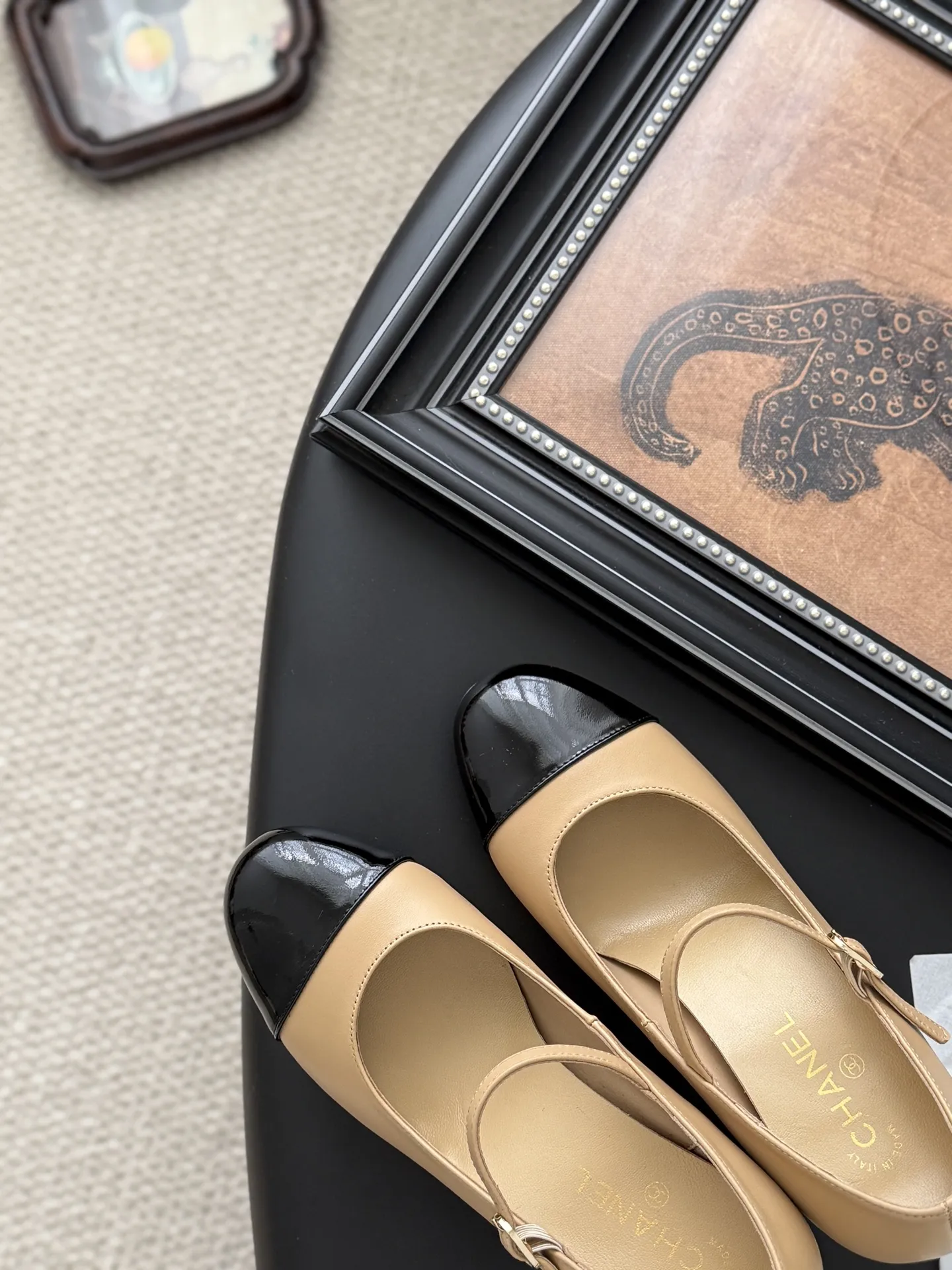 P 260 Chanel 25K秋冬新款珍珠单鞋 精彩亮点 巨型珍珠 原版开模珍珠 真皮大底 Size:35-39 其他码数定做