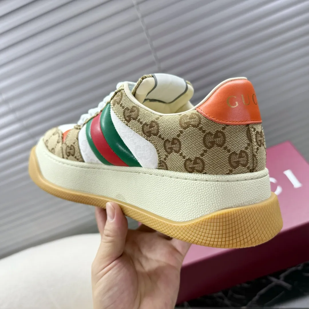 橙子出厂价💰130 Gucci 古驰 胖嘟嘟厚底脏脏鞋 运动鞋 胖丁小脏鞋 休闲鞋板鞋 码数：35-40