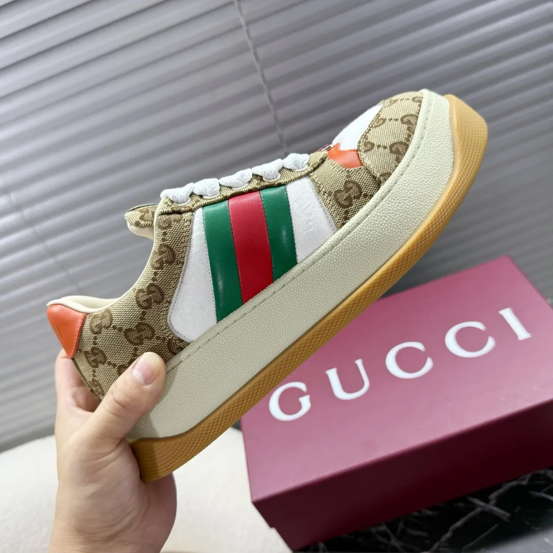 橙子出厂价💰130 Gucci 古驰 胖嘟嘟厚底脏脏鞋 运动鞋 胖丁小脏鞋 休闲鞋板鞋 码数：35-40