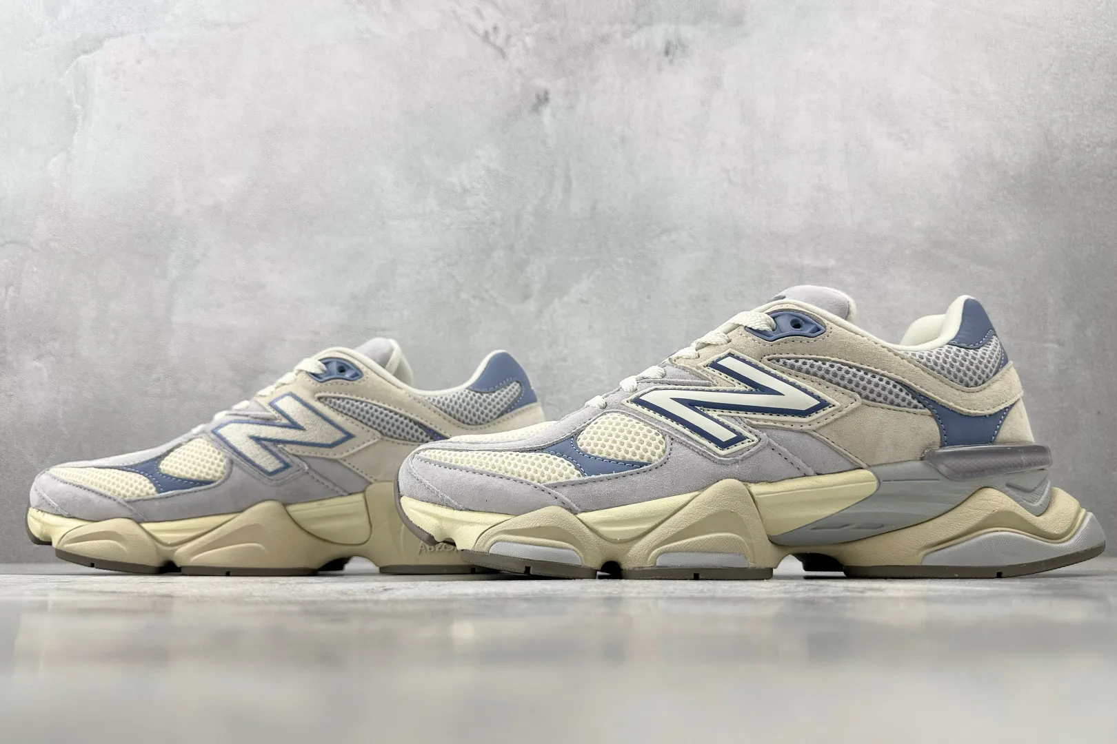 💰240 C版 纯原 大厂出品 新百伦9060 New Balance NB 9060 灰蓝色 货号: U9060EEL 尺码：36 37 37.5 38 38.5 39.5 40 40.5 41.5 42 42.5 43 44 44.5 45 46 46.5