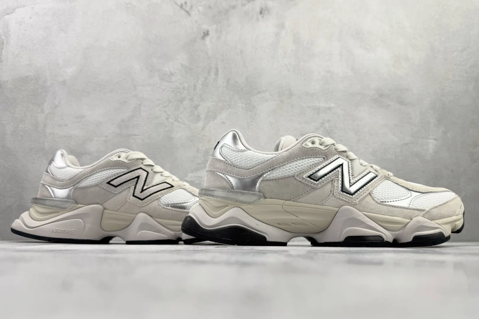 💰240 C 版纯原 大厂出品 New Balance NB 9060 灰银 货号: U9060JRB 尺码：36 36.5 37 38.5 39 40 40.5 41 42 42.5 43 44 44.5 45 46 46.5 编码：33