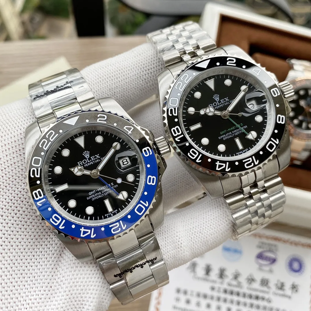 白壳💰200 金壳220。劳力士⚡ROLEX GMT-格林尼治系列 全自动机械40mm •(三珠钢带、五珠钢带任君挑选)