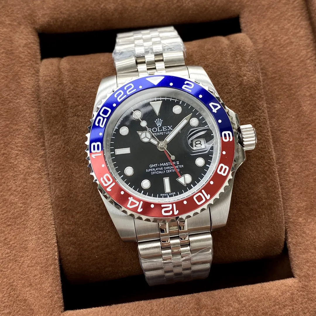 白壳💰200 金壳220。劳力士⚡ROLEX GMT-格林尼治系列 全自动机械40mm •(三珠钢带、五珠钢带任君挑选)