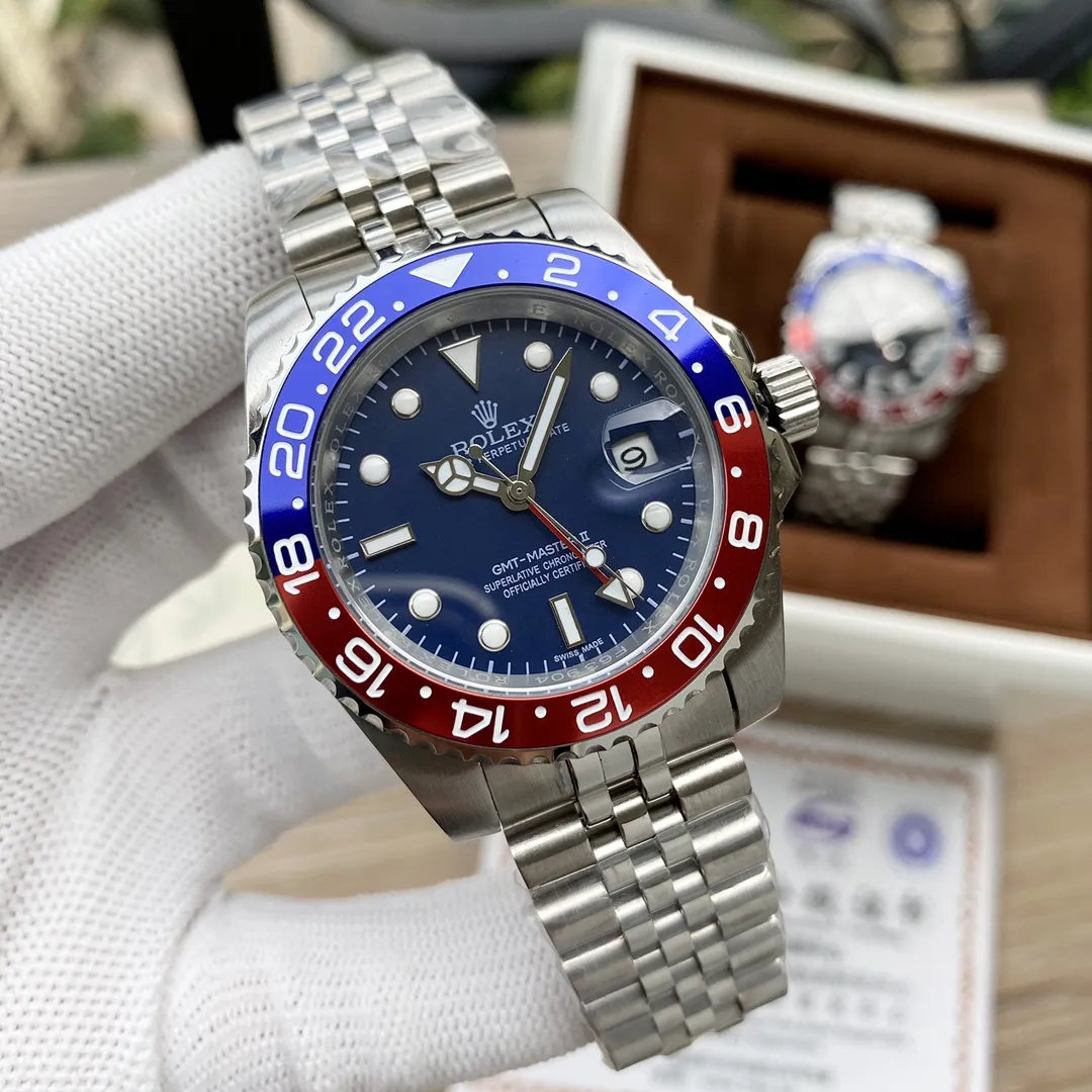 白壳💰200 金壳220。劳力士⚡ROLEX GMT-格林尼治系列 全自动机械40mm •(三珠钢带、五珠钢带任君挑选)
