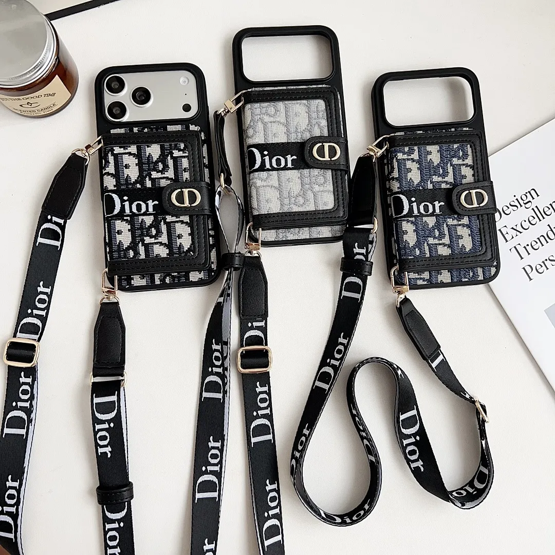 迪奥斜挎卡包壳