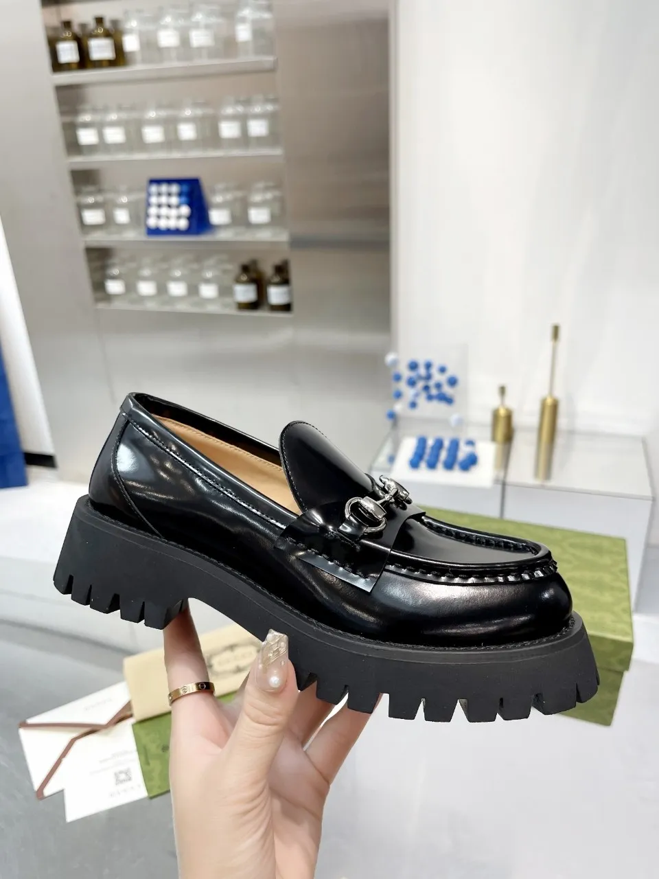 💛P270💰 Gucci古驰2023早春新品！原版开发高版本，男女款都有开边珠品质保证始终如一 码数:女35-41# 男39-45#