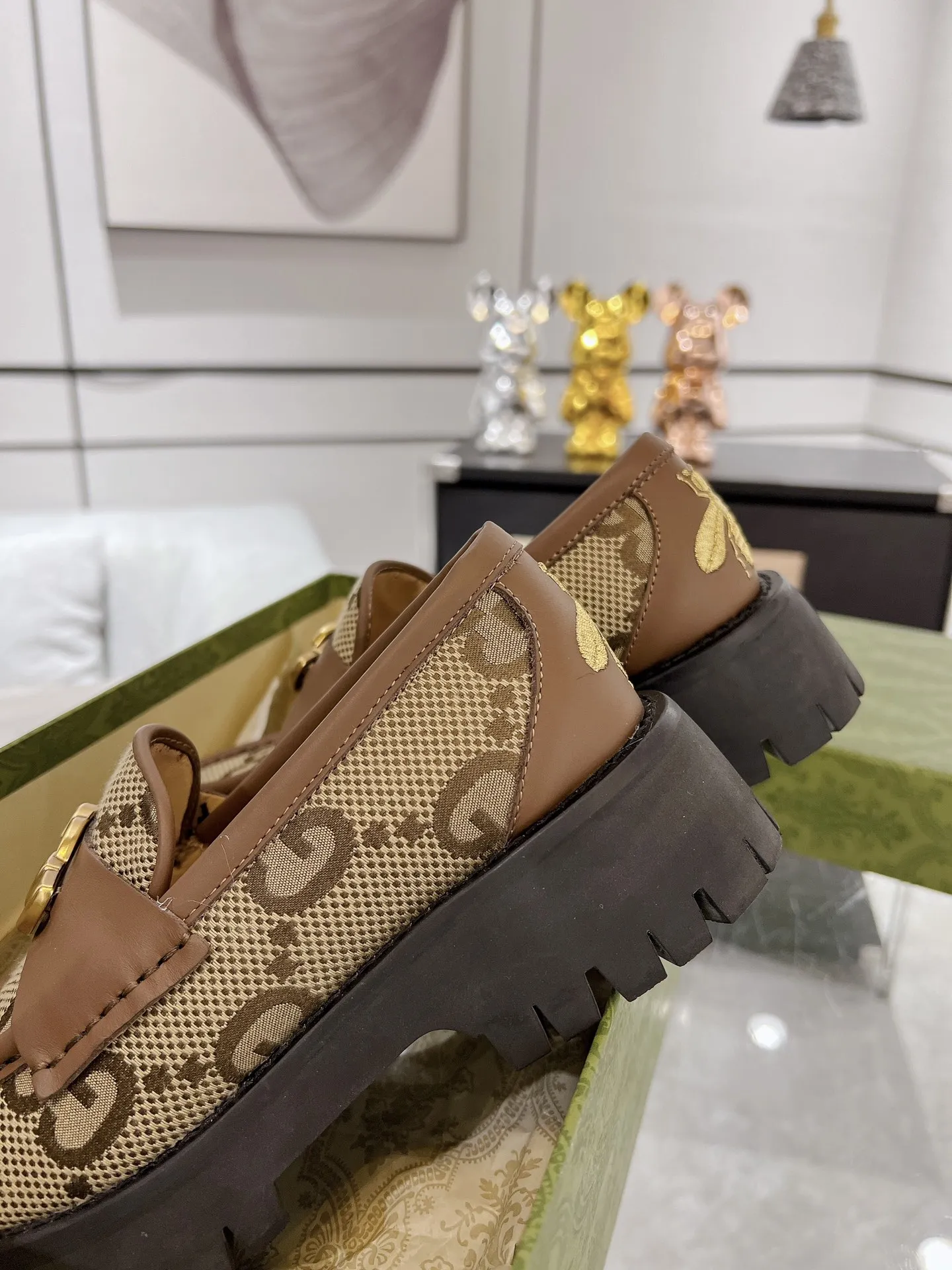 💛P270💰 男+10 Gucci古驰2023早春新品!原版开发高版本,男女款都有开边珠品质保证始终如一 码数:女35-41# 男39-45#