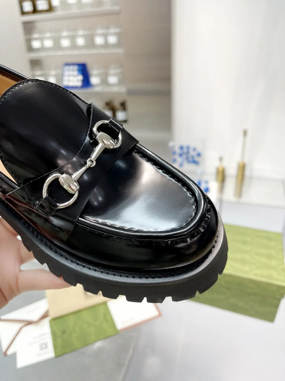 💛P270💰 Gucci古驰2023早春新品！原版开发高版本，男女款都有开边珠品质保证始终如一 码数:女35-41# 男39-45#