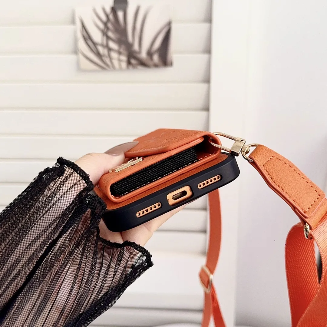 LV压花贴皮风琴卡包横款斜挎壳（型号，iPhone7-17pm，也有三星型号）