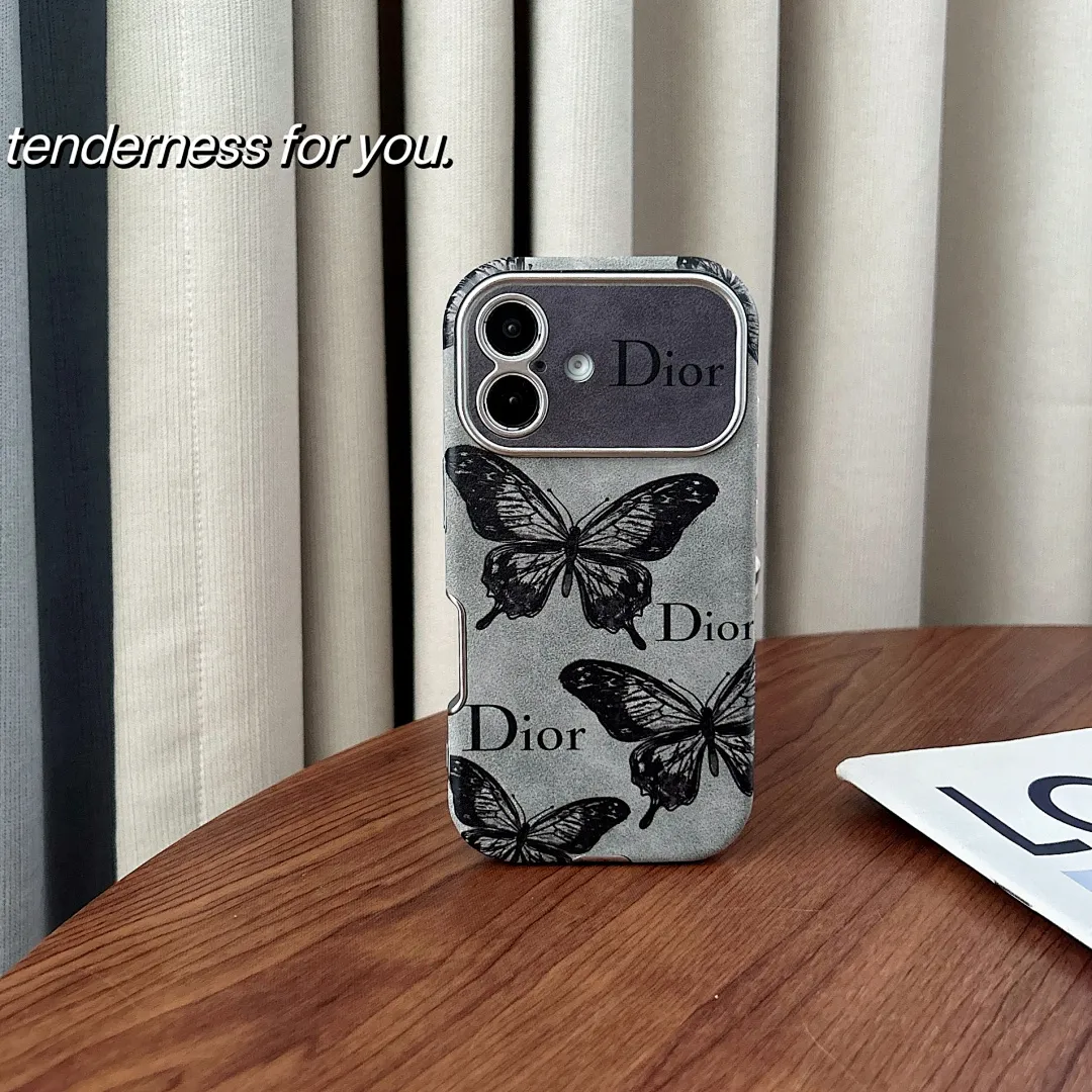 大视窗羊巴皮贴皮蝴蝶迪奥 型号：13-16PM没有做（12Pro,14Plus。15plus）