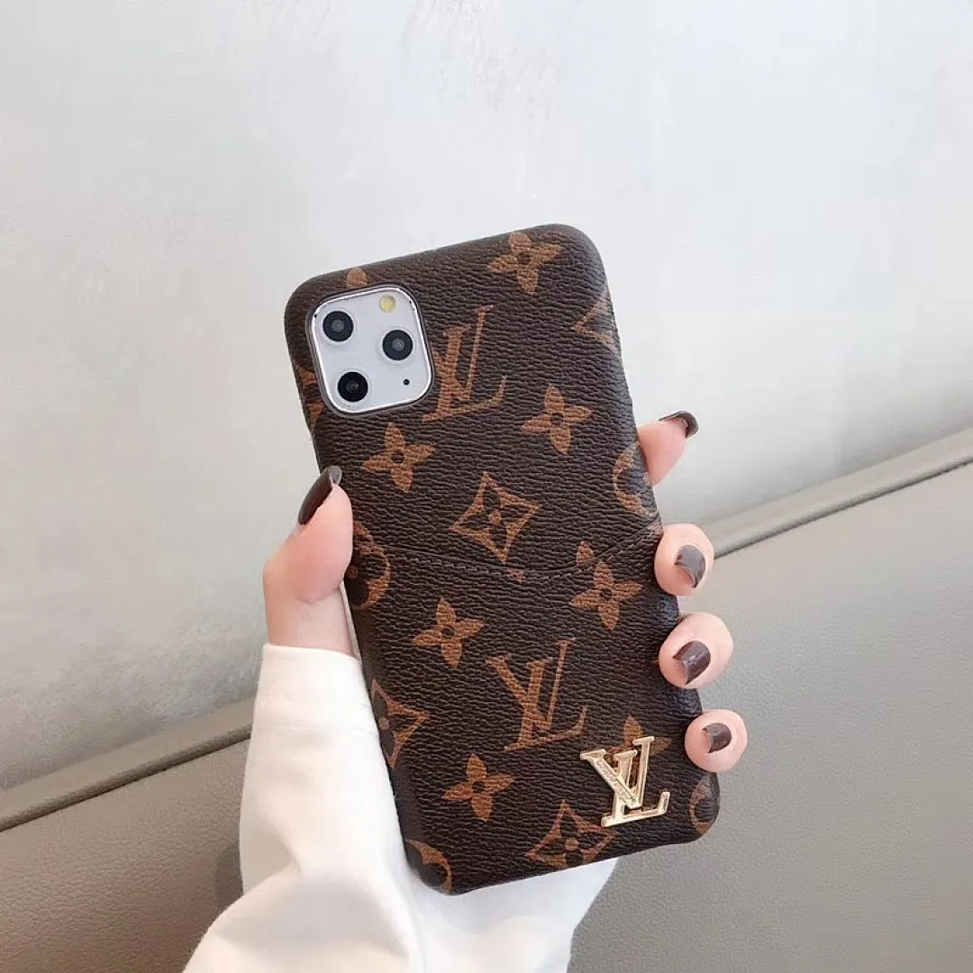 LV+GUCCI 斜插卡手机壳