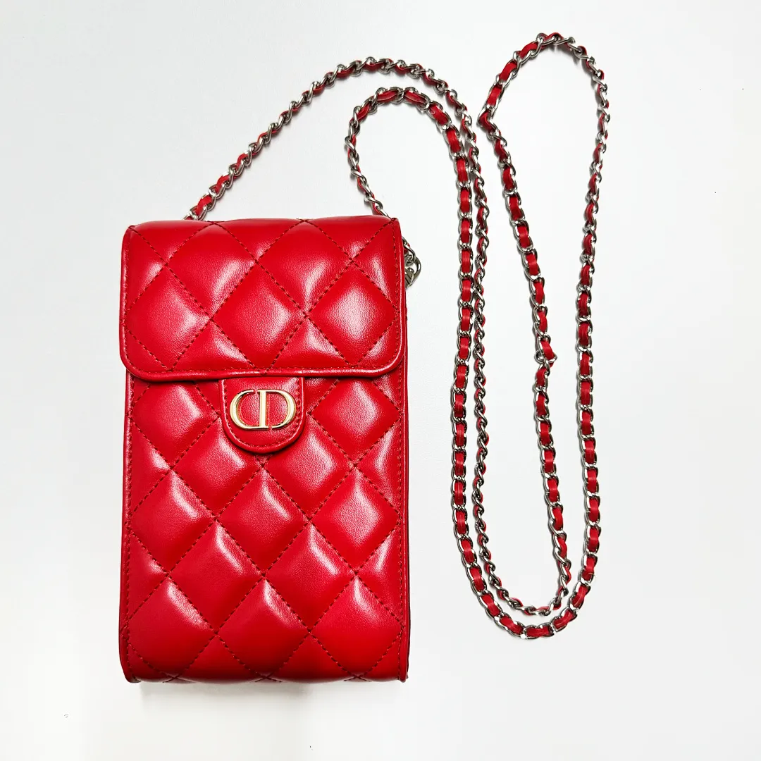 DIOR菱格纹通用包包 尺寸10.18.5