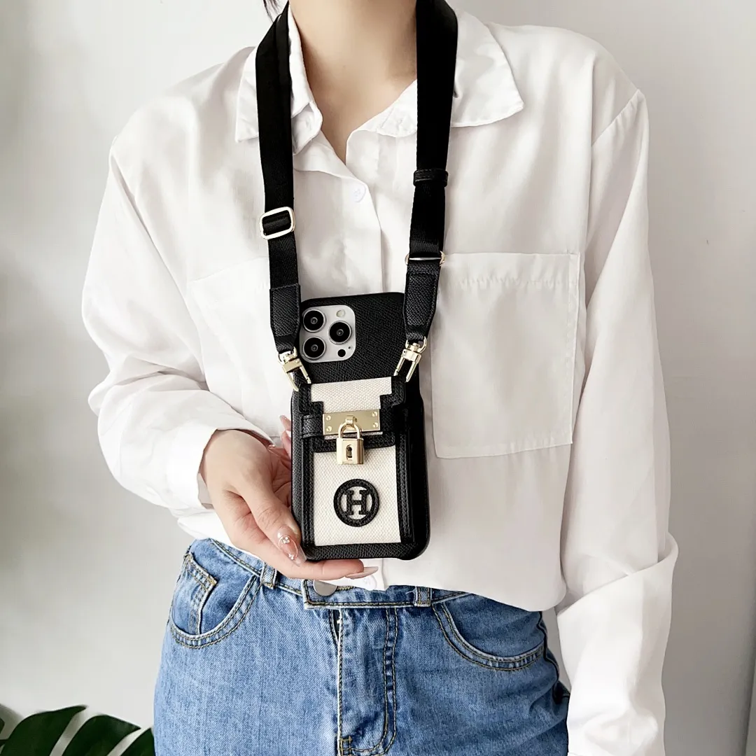 爱马仕H款挂绳插卡壳