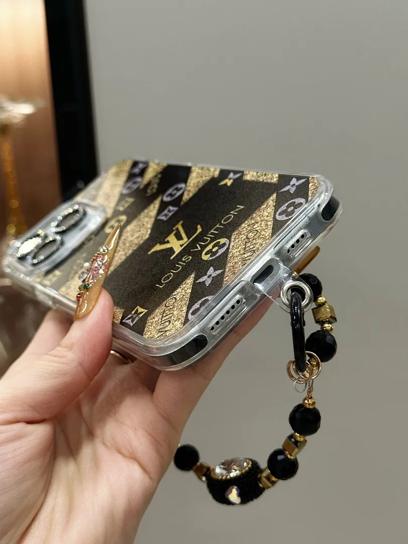 璀璨黑金lv 高品质防摔防震亚克力 型号13-16pm无plus