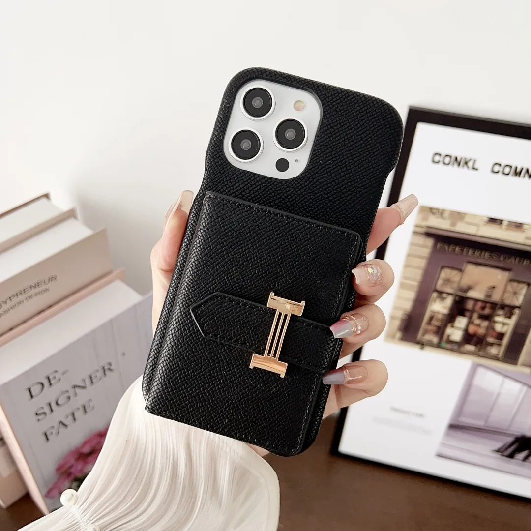 H款爱马仕左右翻卡包壳