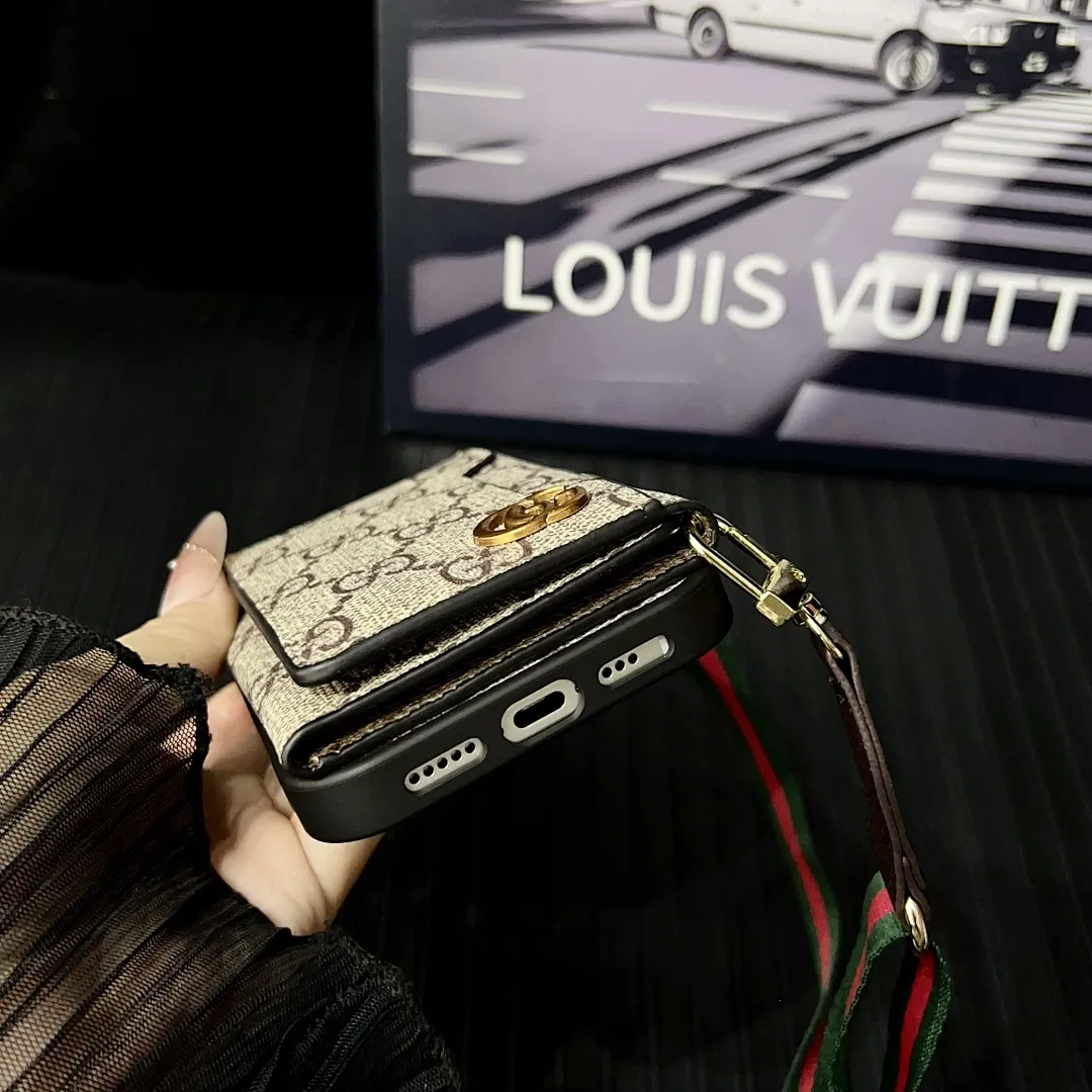 LV+GUCCI 三折卡包全包壳（型号，7-16pm，也有三星型号）