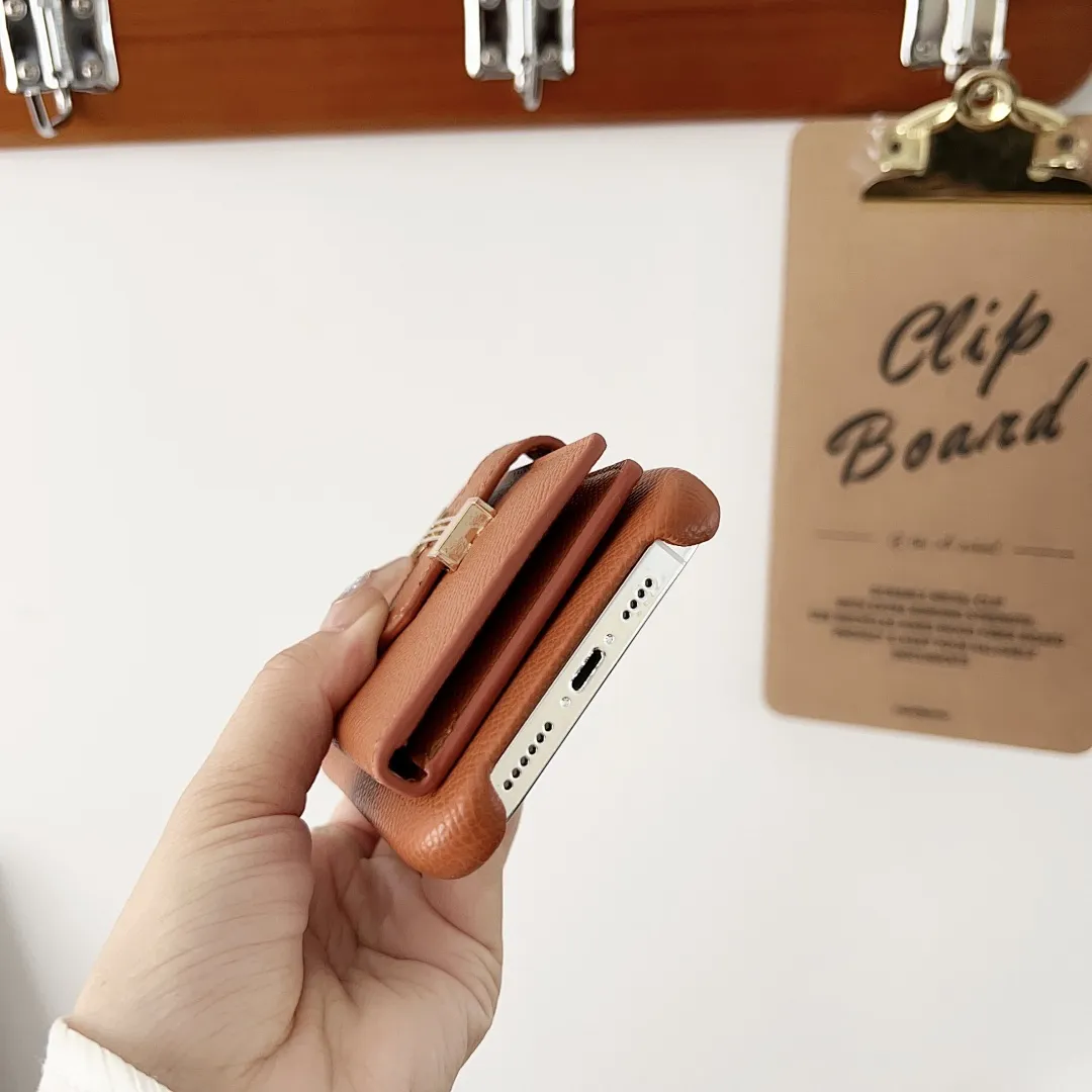 H款爱马仕左右翻卡包壳