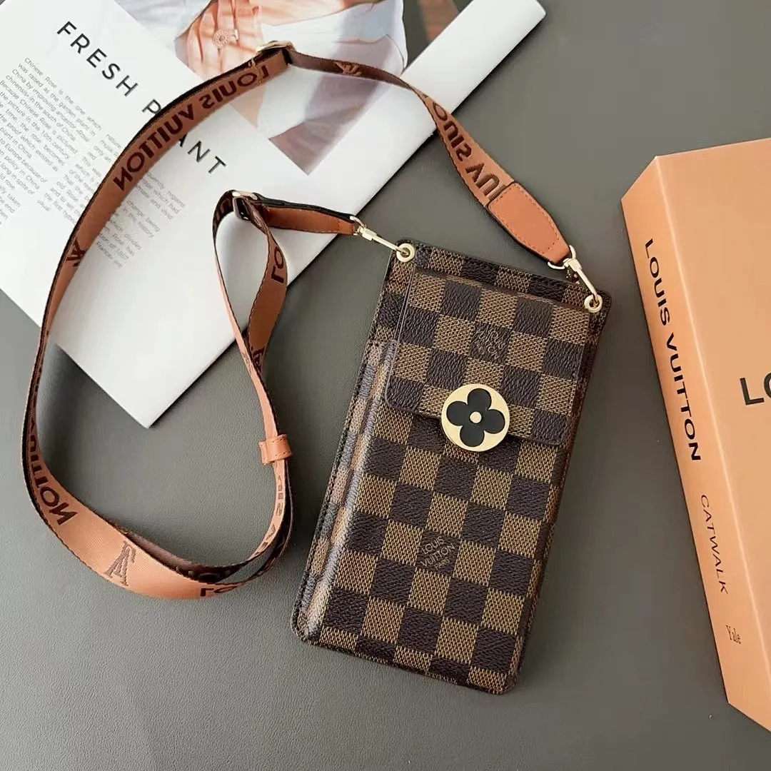 LV 老花包包，手机包