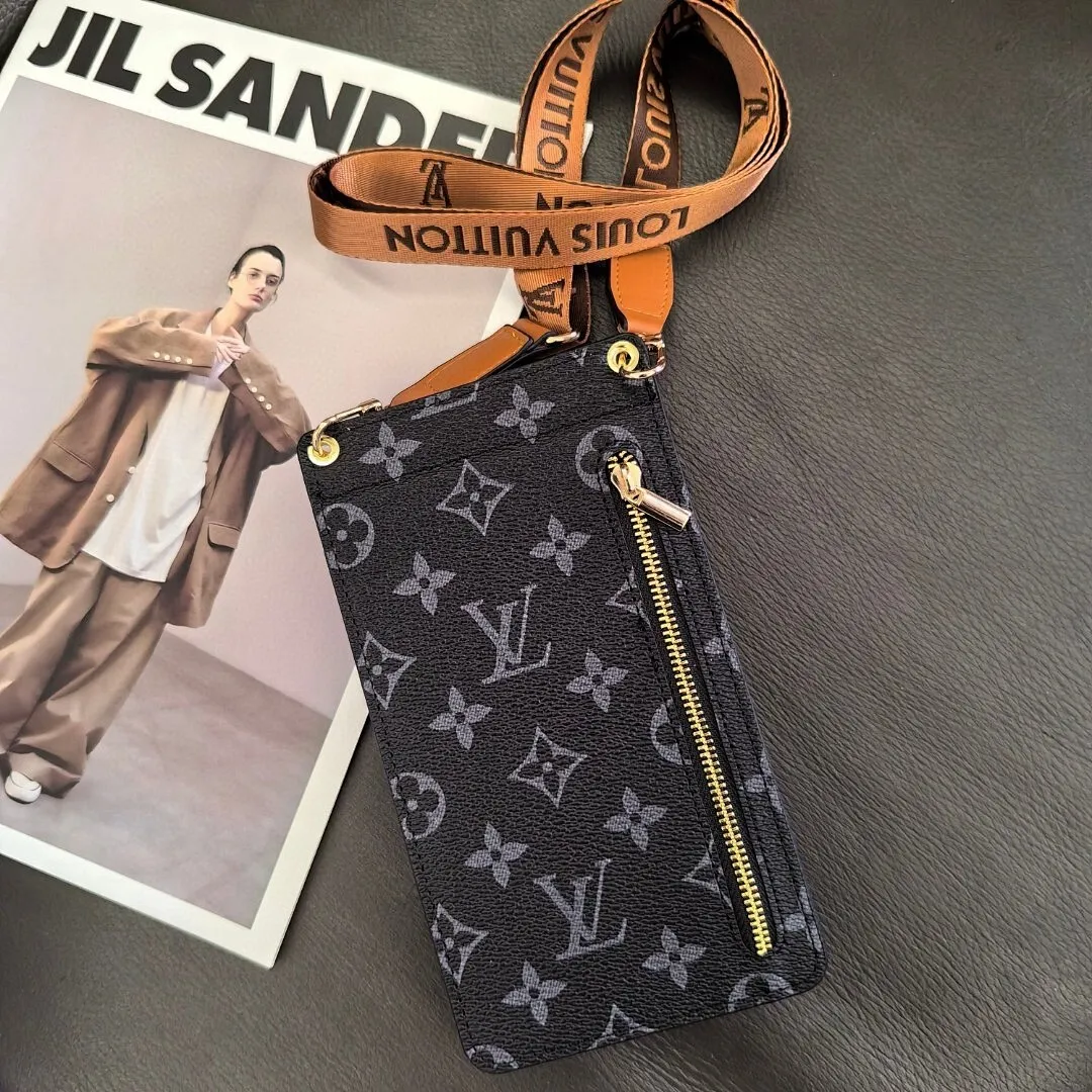 LV 老花包包，手机包