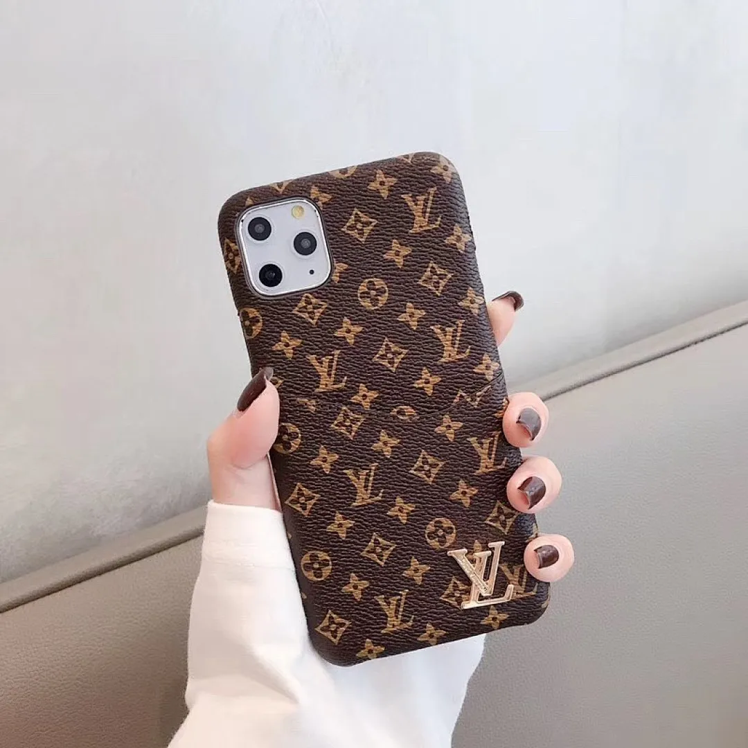 LV+GUCCI 斜插卡手机壳