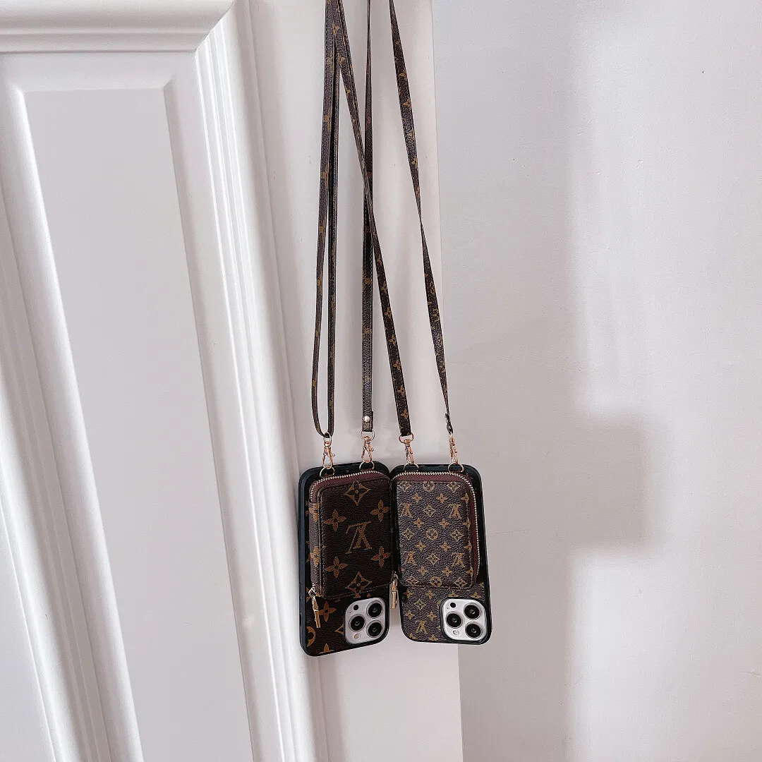 LV斜挎拉链卡包壳