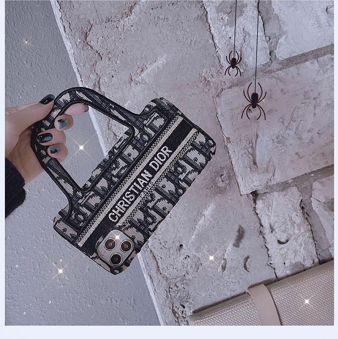 Dior刺绣手提包7-14pm无mini