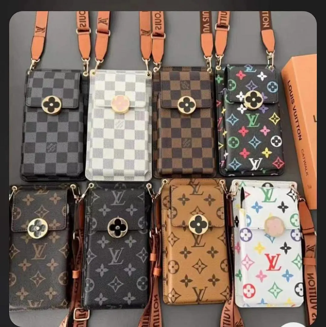 LV 老花包包，手机包