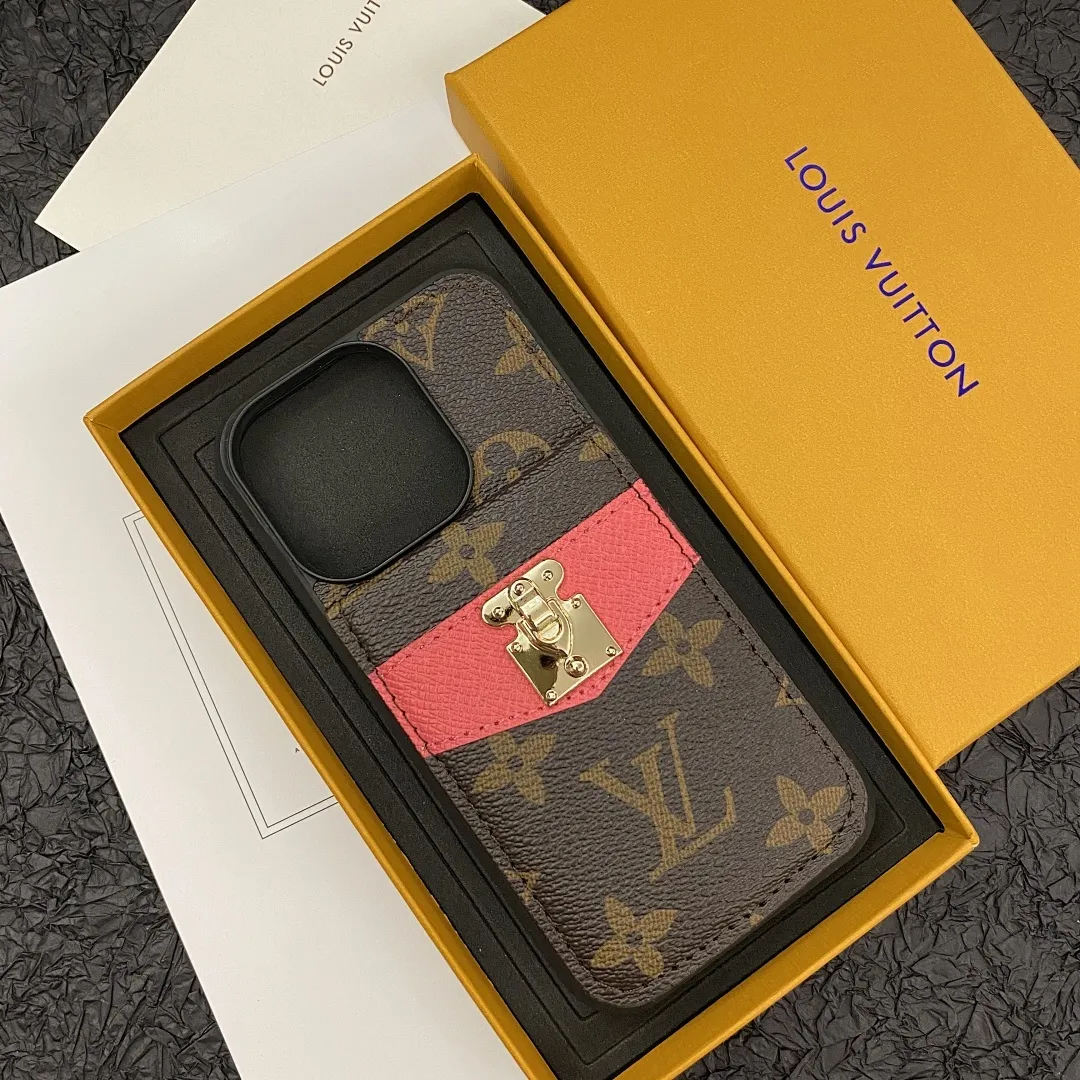 壳 LV 锁扣 盖头卡包壳