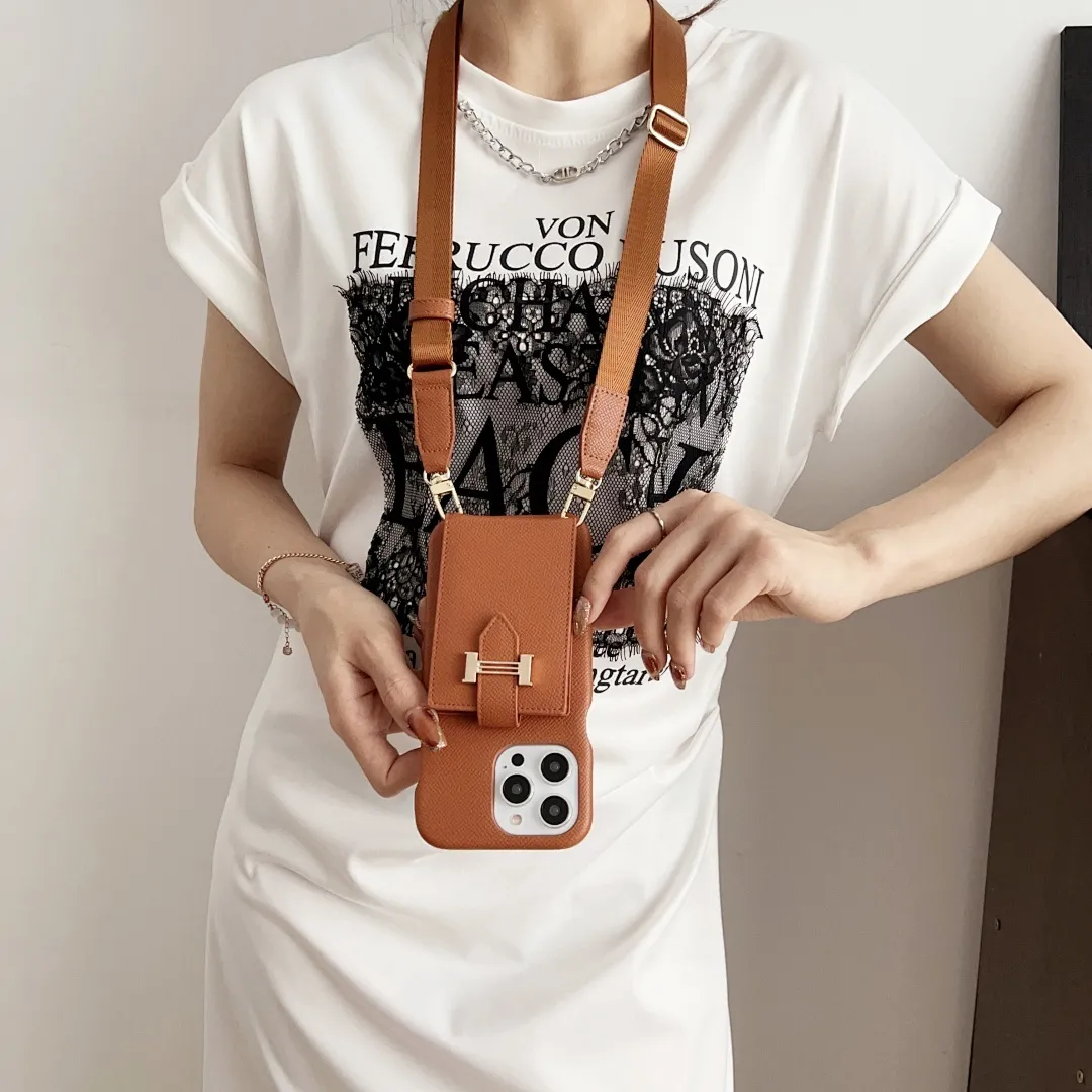 爱马仕H竖款上下开卡包壳