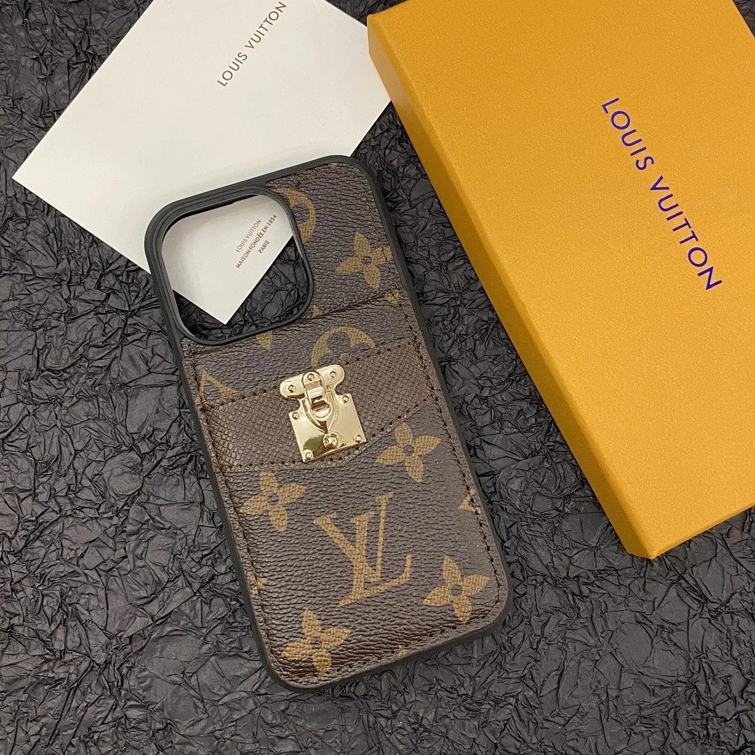 壳 LV 锁扣 盖头卡包壳